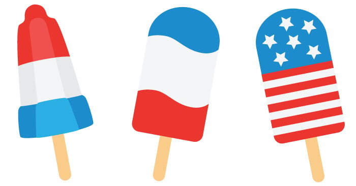 4th Of July Popsicle Cut Files Clip Art Freebie Friday