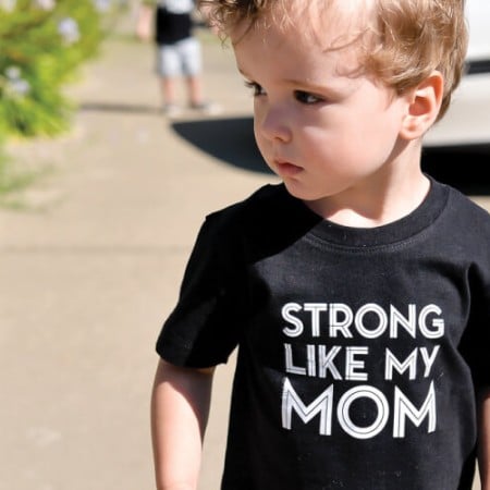 strong like mom SVG