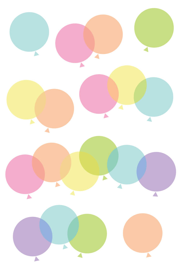 Rainbow Balloon Clipart PNG Images Graphic by lilyuri0205 · Creative Fabrica