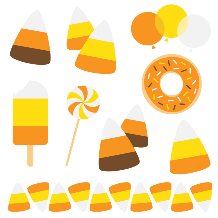 Candy Corn Cut Files