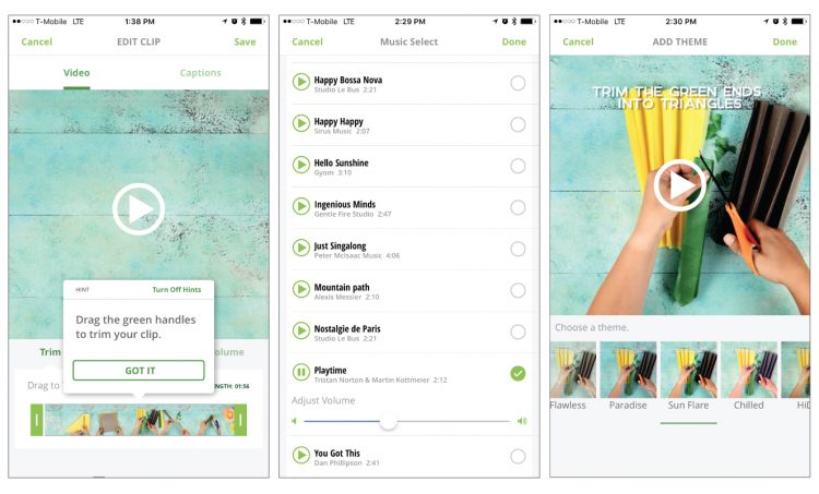 Screenshot of the JOANN app