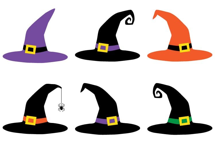 Printable Witch Hats Printable World Holiday