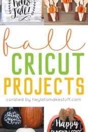 Get your house ready for autumn with these festive Cricut fall projects! So many easy Cricut tutorials to help you create a cozy space for fall in your home.