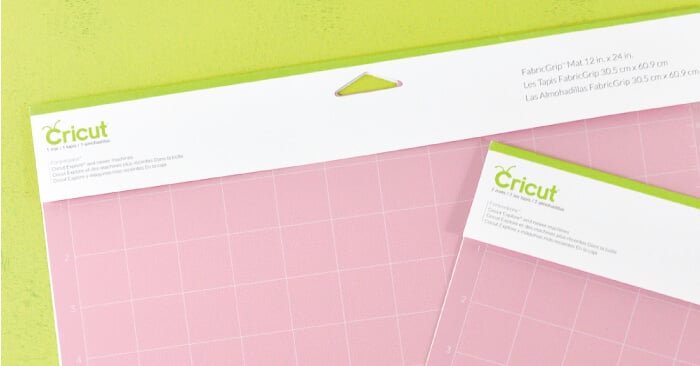 Cricut FabricGrip Mat - Pink - 12 x 24 in