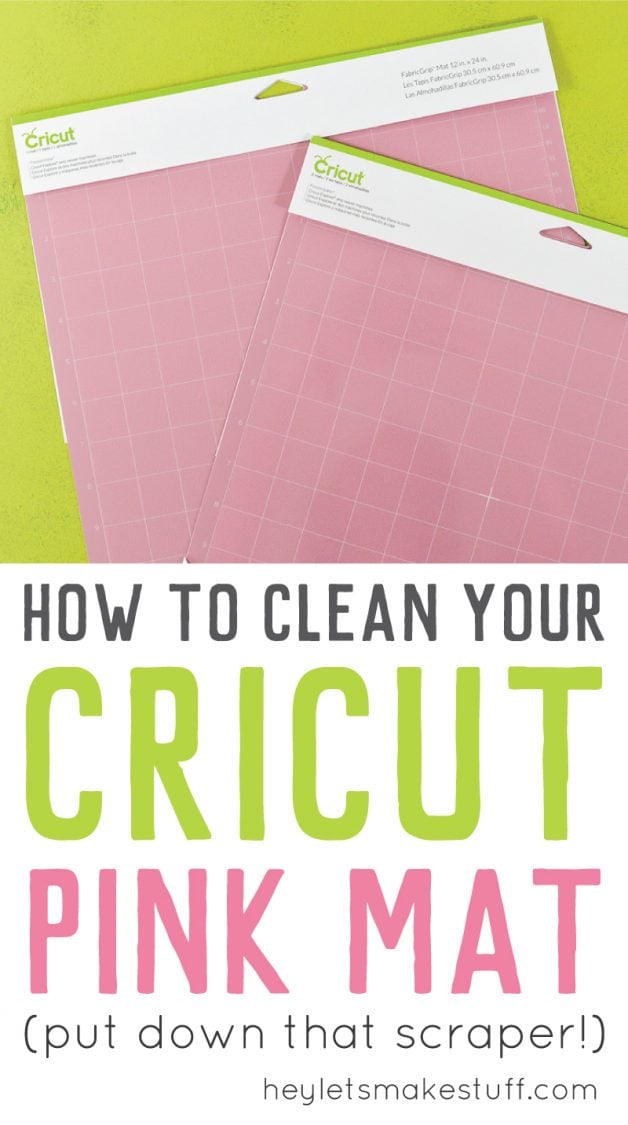 How to Clean Pink Cricut Mat  Cricut, How to make pink, Cricut mat