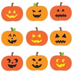 Jack O Lantern Cut Files + Clip Art - Hey, Let's Make Stuff