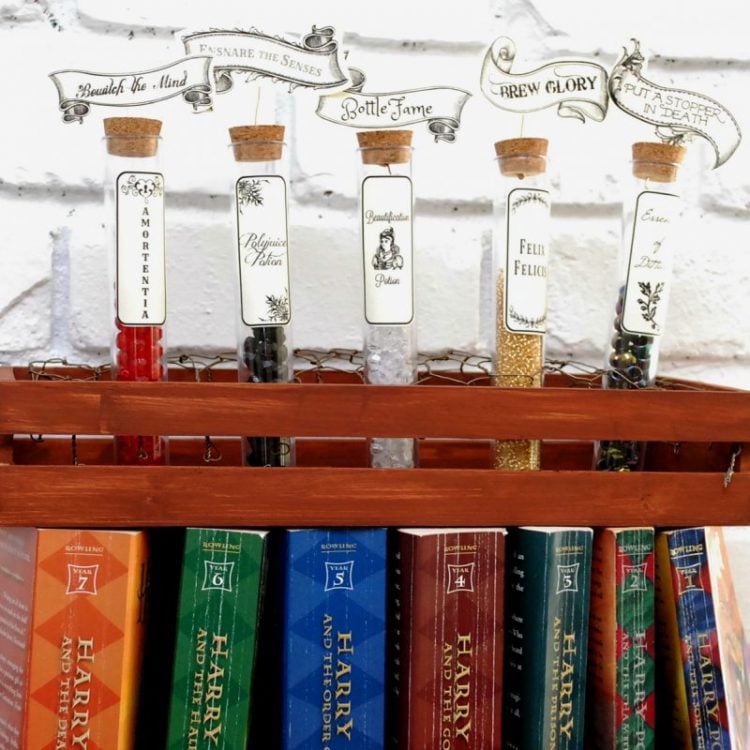 Harry Potter printable lotion labels