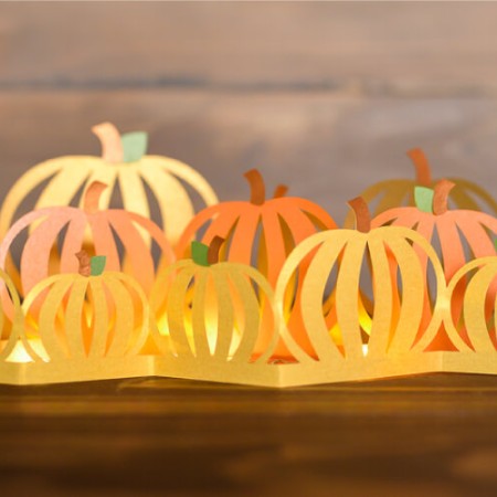 pumpkin luminaria fall decor