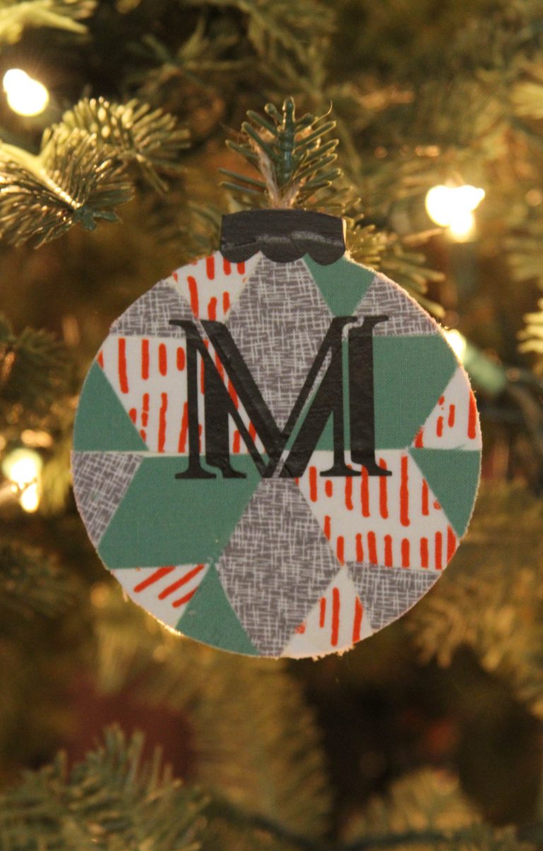 DIY Christmas Ornaments with the Cricut Hey, Let's Make Stuff