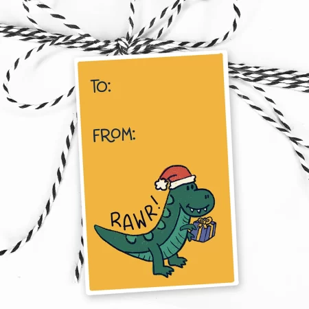 Dinosaur Gift Tags - Pineapple Paper Co