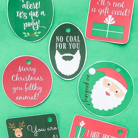 5 funny gift tags