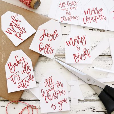 30+ Free Printable Gift Tags for Christmas - Hey, Let's Make Stuff