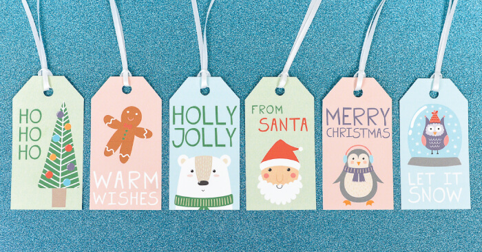 Job Lot Gift Tag packs x 40 Christmas labels multi pack buy variety set 