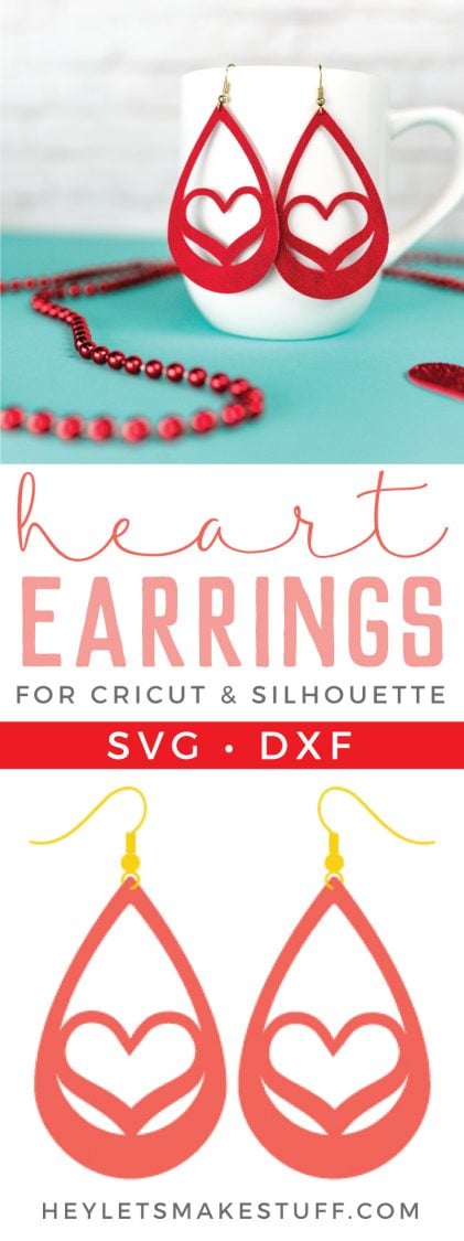 Valentine S Day Suede Earrings Diy Hey Let S Make Stuff