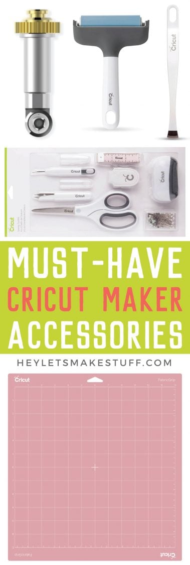 Cricut Maker : Guide to Tools / Accessories (for Sewing and Clothing  Projects!)