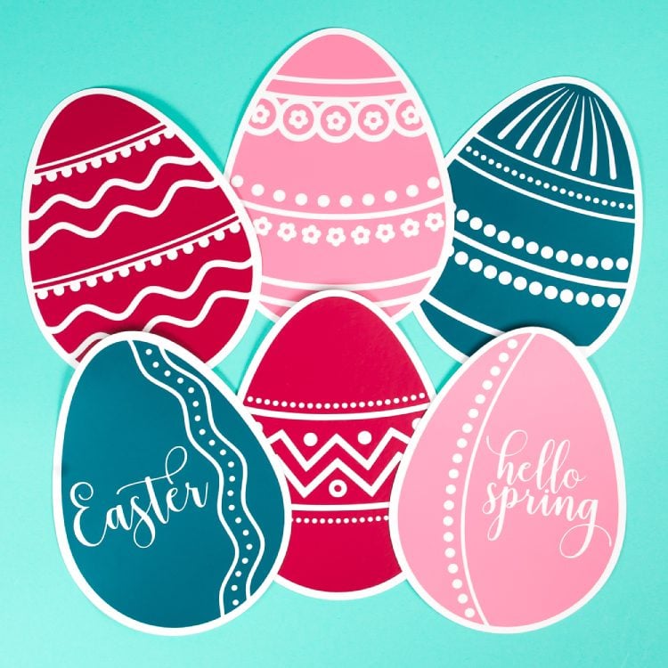 Download Easter Egg SVGs - Hey, Let's Make Stuff