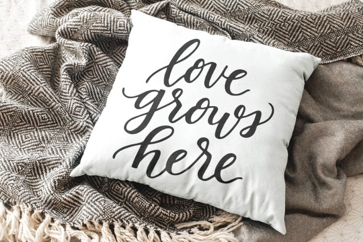 Cultivate love wherever you are with this hand-lettered Love Grows Here SVG cut file. This is a beautiful cut file for spring, in particular!