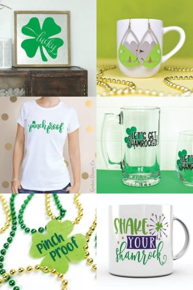 With St. Patrick's Day right around the corner, here is a lucky round up of SVGs perfect for all your leprechaun, rainbow and shamrock crafts and projects!