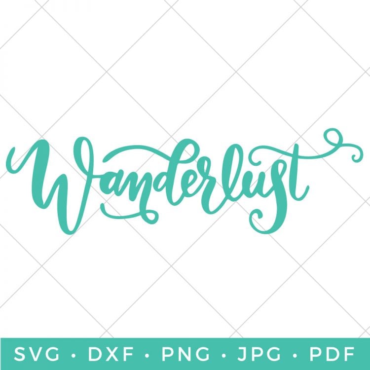 Image of a Wanderlust cut file