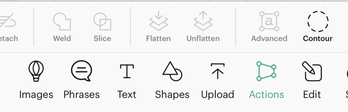 How do I use the Contour function in Design Space? – Help Center