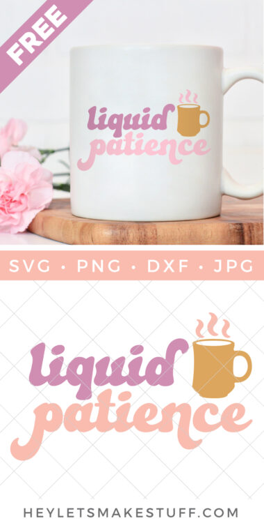 Liquid Patience SVG pin image