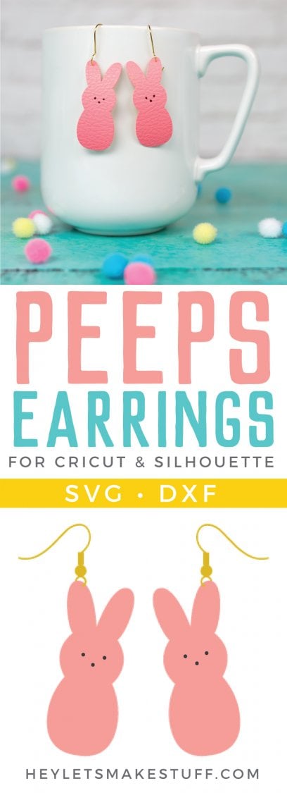 Download Peeps Easter Earrings Hey Let S Make Stuff PSD Mockup Templates