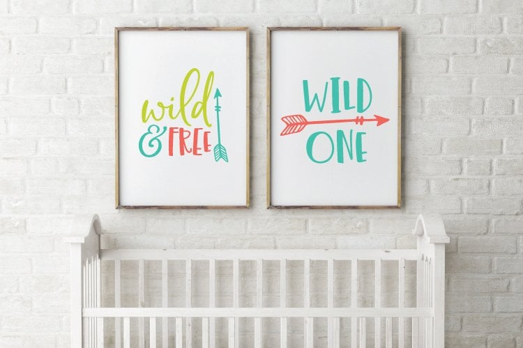 Wild Child Svg Bundle Individual Cut Files Nurseries Onesies Kids