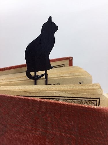 Black Cat Bookmarks
