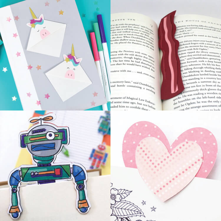 Create these fun and easy bookmarks with your Cricut, and you'll never