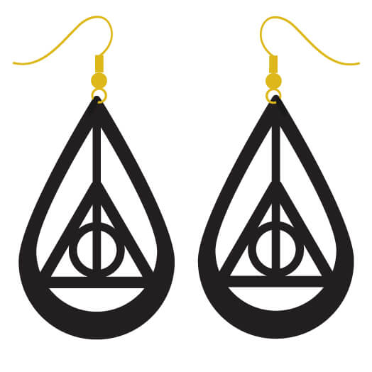 Download Diy Harry Potter Deathly Hallows Earrings Hey Let S Make Stuff SVG, PNG, EPS, DXF File