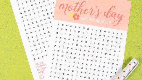 Have fun with mom with this free printable Mother's Day Word Search! Chock full of words that celebrate just how special your mom is to you.