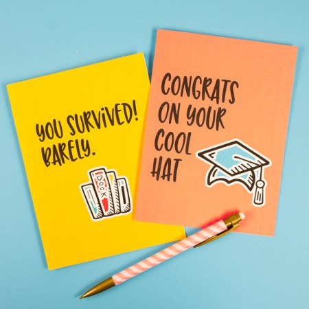 Funny Graduation Cards - Eight Free Printable Cards!
