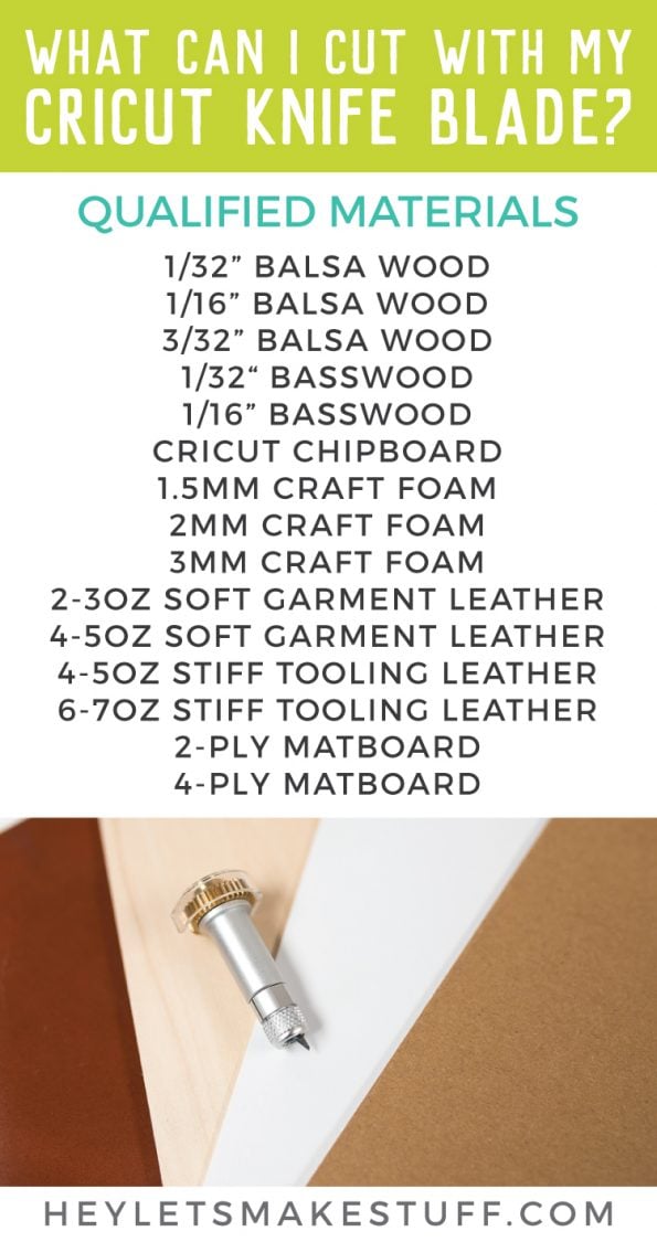 Cricut Materials Guide: What Materials Can You Cut?