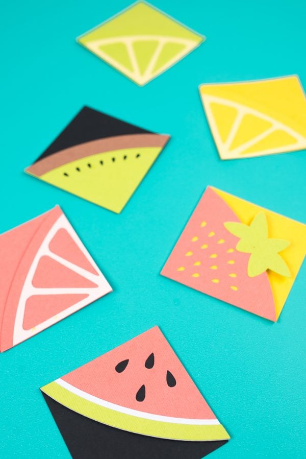 DIY Bookmarks: Fun with Fruit - Hey, Let's Make Stuff