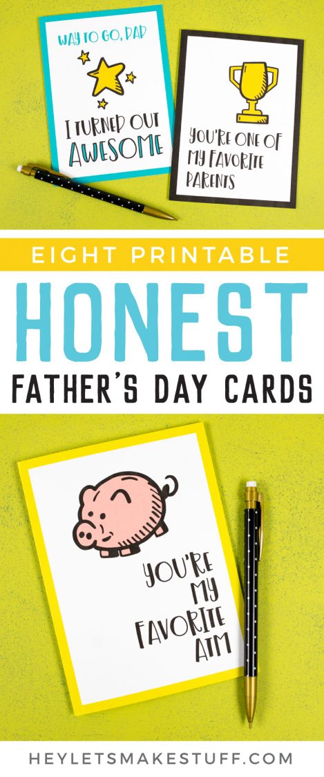 printable funny father s day cards hey let s make stuff