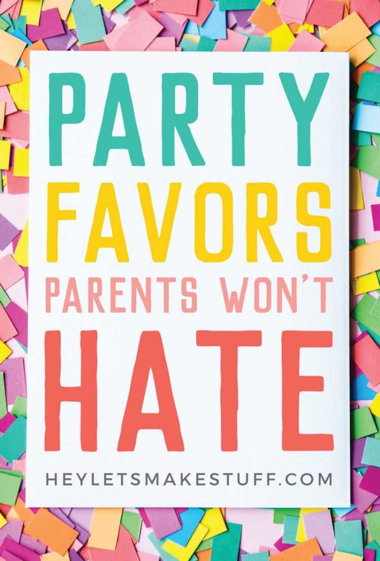 party favors parents won't hate pin image