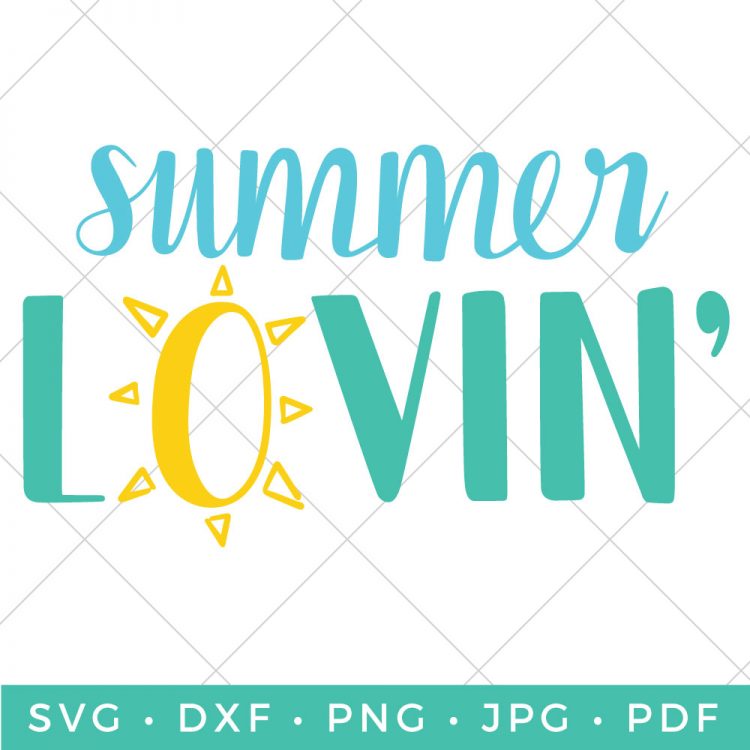 Cut file for \"Summer Lovin\"\" design