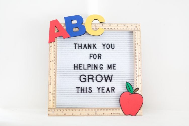 Back to School Crafts with the Cricut | For Students & Teachers