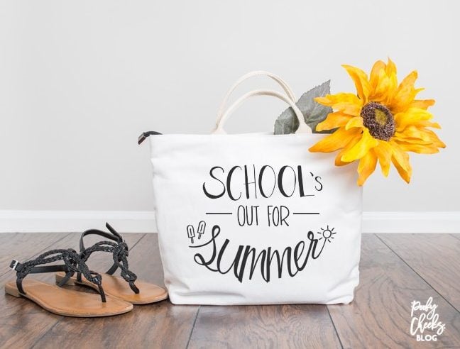 Schools Out for Summer Tote