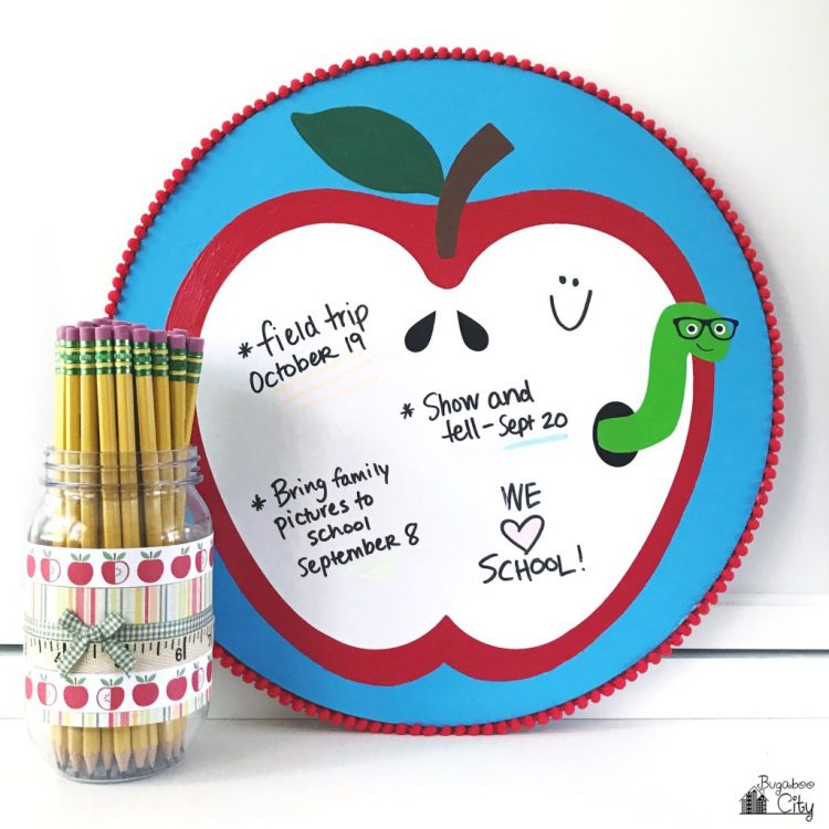 Back to School Crafts with the Cricut For Students & Teachers