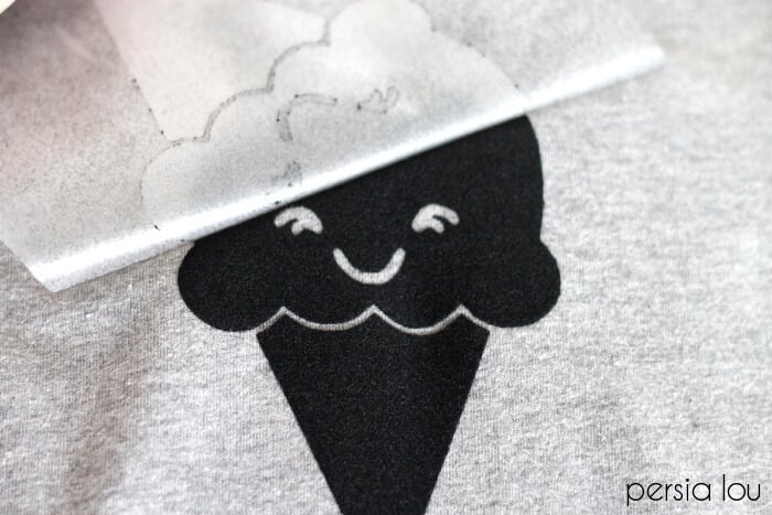 DIY Ice Cream Cone T-shirt