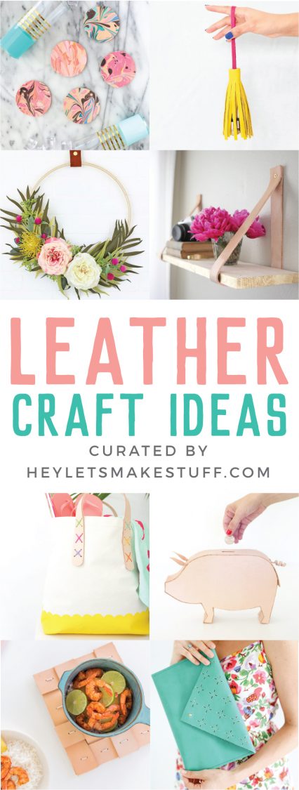 Faux Leather Projects – Cut Cute Crafts