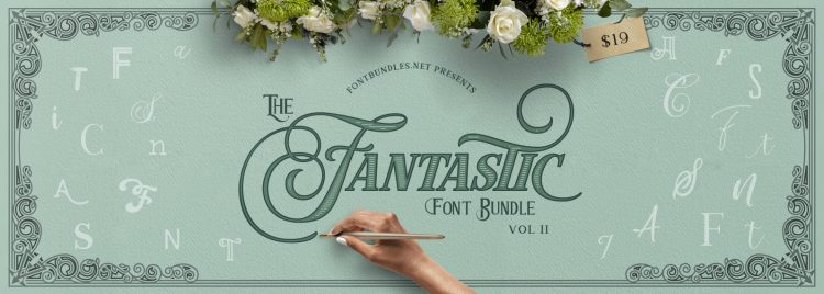 Fantastic Font Bundle via FontBundles.net