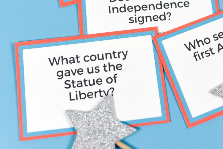 Printable Fourth of July Trivia - Hey, Let's Make Stuff