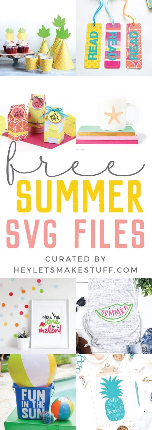 Warm days, pool parties, popsicles, vacations and more! Make summer crafts and beach projects with these FREE Beach and Summer SVGs!