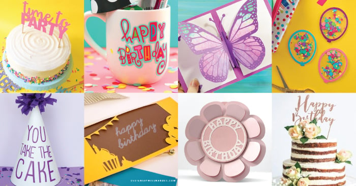 Download Free Birthday Party SVG Files - Decor, Invitations, Apparel and More!