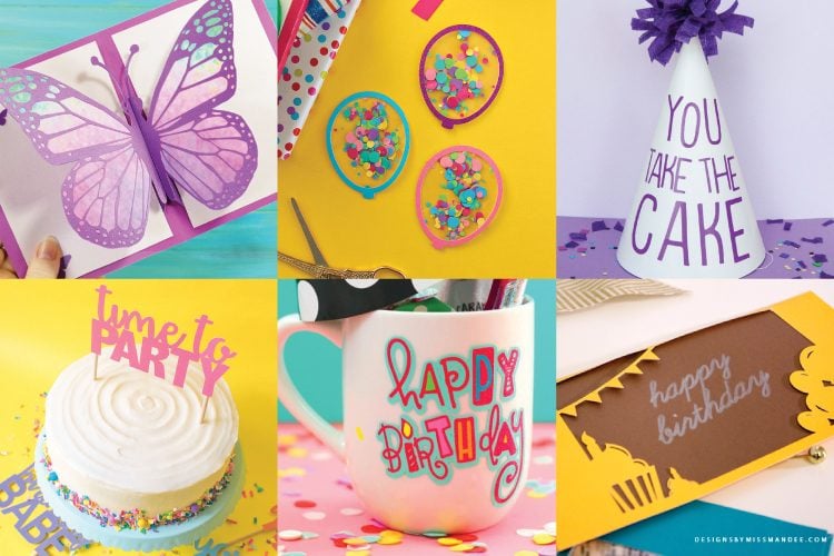 Download Free Birthday Party SVG Files - Decor, Invitations, Apparel and More!