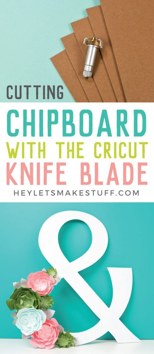 Cutting Chipboard with the Cricut Knife Blade - Tips and Tricks