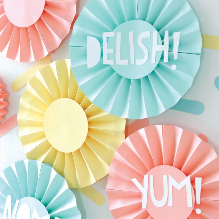 Paper Party - Ice Cream Rosettes