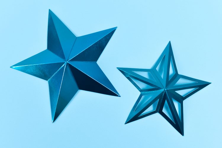 3d Paper Stars With The Cricut Scoring Wheel Hey Let S Make Stuff